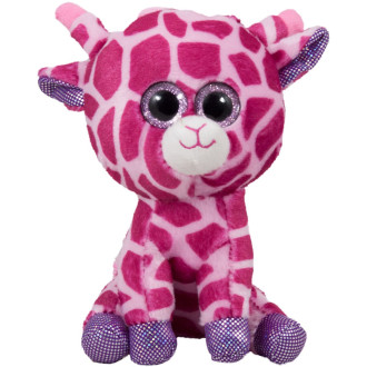 Бебешка дрънкалка жирафче - Розов