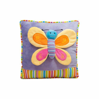 Възглавница с пеперуда| 6 цвята - Лилав