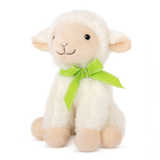 Овца със зелена панделка
