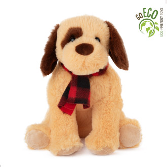 ЕКО куче с шал - 3 цвята - Кафяв