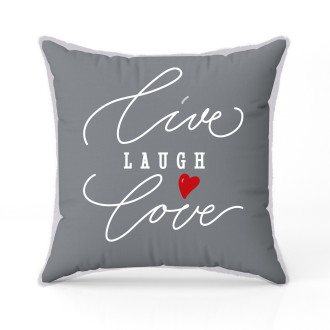 Възглавница Live Laugh Love