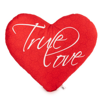 Плюшено сърце "True LOVE" | 2 размера
