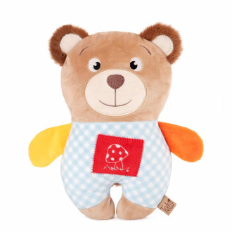 Бебешка плюшена играчка с черешови костилки МЕЧЕ - Chubby the bear