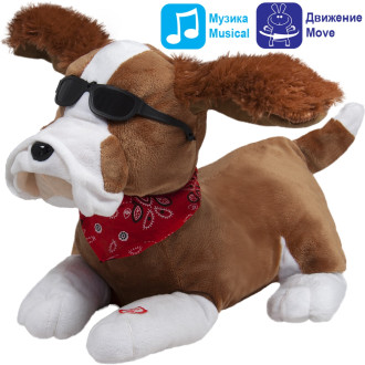 Интерактивна играчка I Плюшено пеещо куче