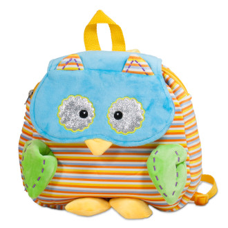 Плюшена раница бухал І 4 цвята