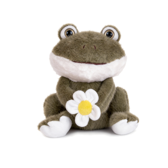 Жаба с цвете