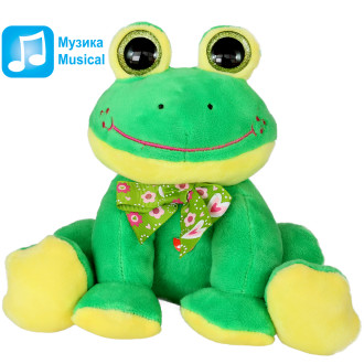 Жаба с панделка и звук