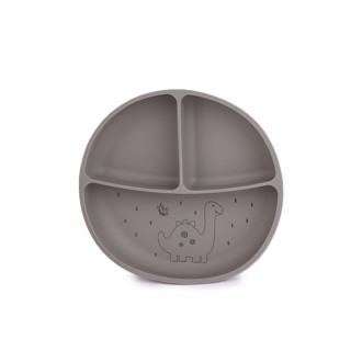Силиконова чиния с вакуум Бебезаври "Рори"