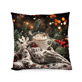 Декоративна възглавница „Сладка зима“