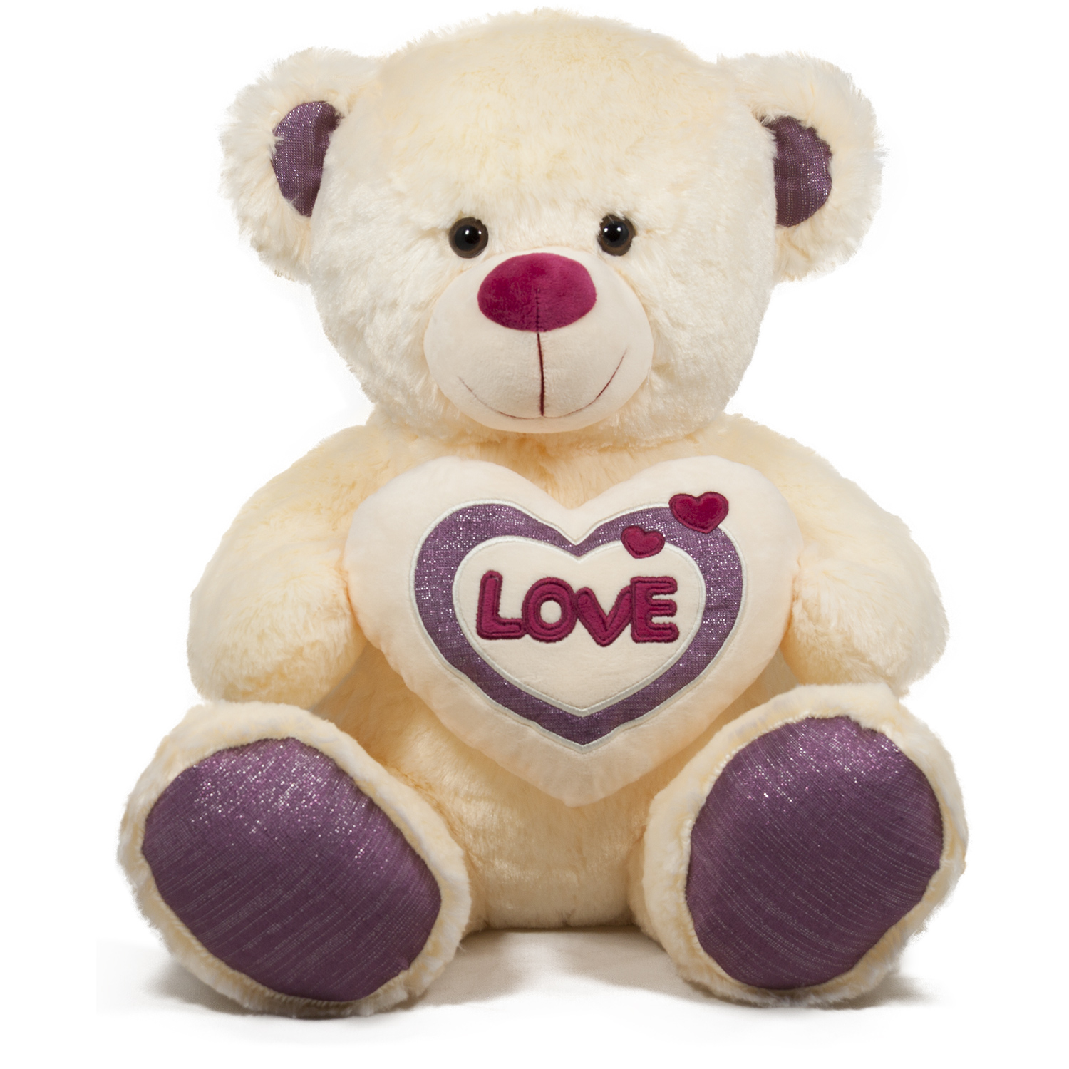 Мече със сърце "LOVE"