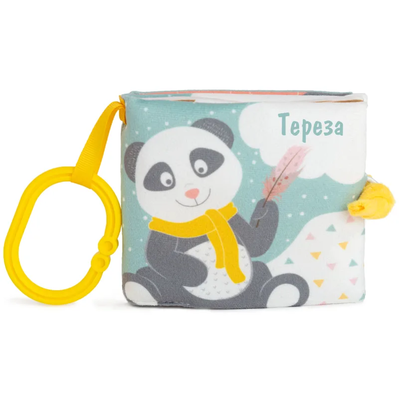 Бебешка книжка панда SEASONS с ИМЕ