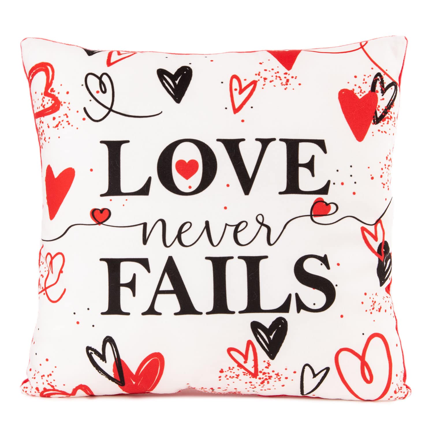 Възглавница "Love never fails"