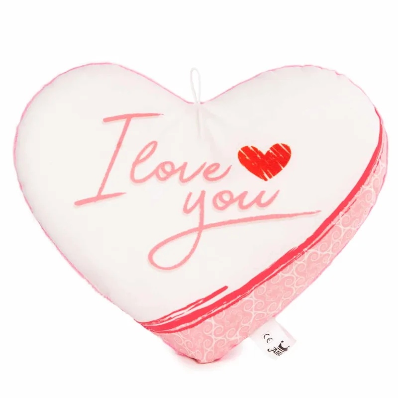 Плюшено сърце "I Love you" | 2 размера