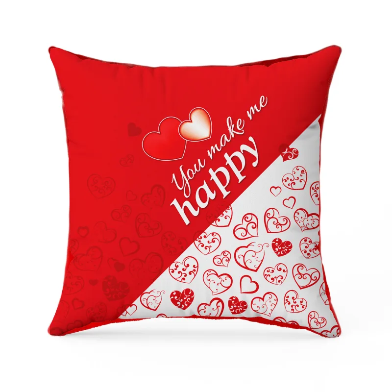 Възглавница "You make me happy"