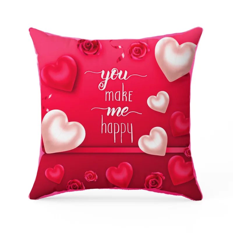 Възглавница "You Make Me Happy"