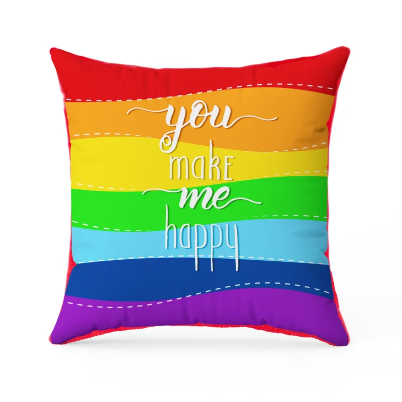 Възглавница "You Make Me Happy"