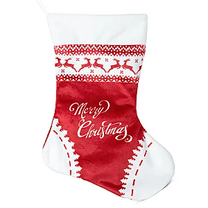 Коледен чорап Merry Christmas с Надпис — изглед 2